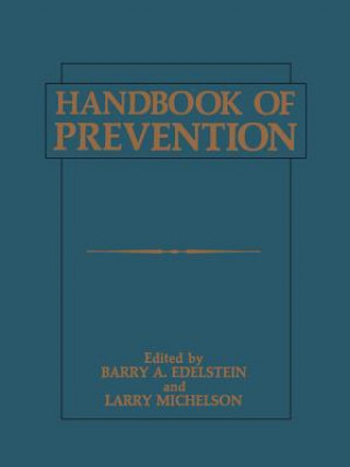 Книга Handbook of Prevention Barry A. Edelstein