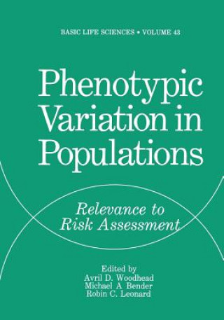 Knjiga Phenotypic Variation in Populations Avril Woodhead