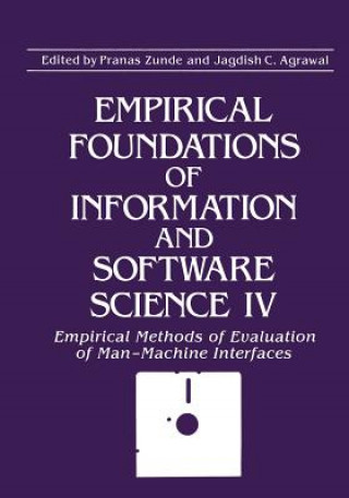 Kniha Empirical Foundations of Information and Software Science IV Jagdish C. Agrawal