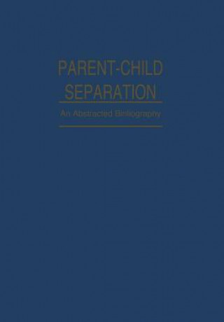 Kniha Parent-Child Separation 