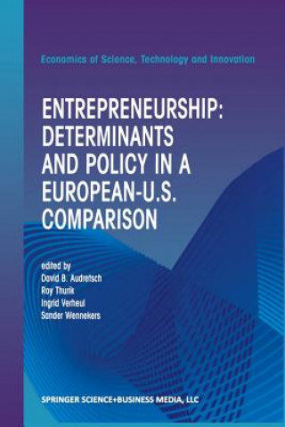 Kniha Entrepreneurship: Determinants and Policy in a European-US Comparison David B. Audretsch