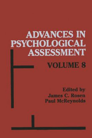 Knjiga Advances in Psychological Assessment James C. Rosen