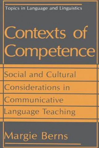 Książka Contexts of Competence Margie Berns