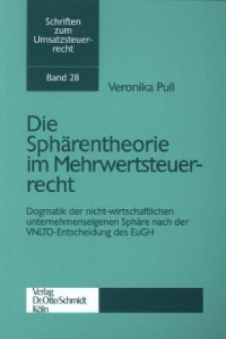 Könyv Sphärentheorie im Mehrwertsteuerrecht 