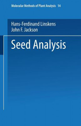 Książka Seed Analysis Hans-Ferdinand Linskens