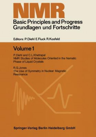 Kniha NMR Basic Principles and Progress. Grundlagen und Fortschritte P. Diehl