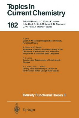 Book Density Functional Theory III R.F. Nalewajski