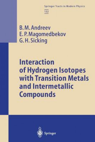 Kniha Interaction of Hydrogen Isotopes with Transition Metals and Intermetallic Compounds B.M. Andreev