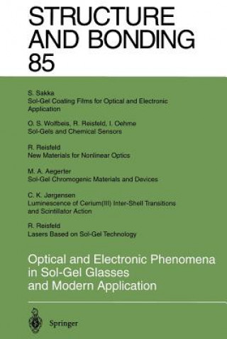 Książka Optical and Electronic Phenomena in Sol-Gel Glasses and Modern Application Christian K. Jorgensen