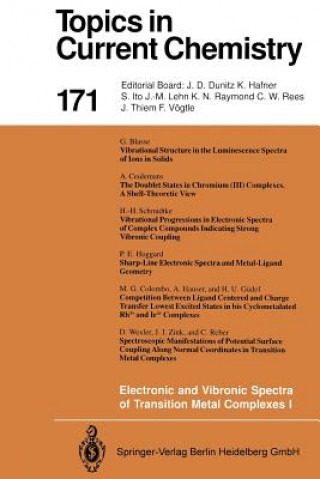 Książka Electronic and Vibronic Spectra of Transition Metal Complexes I Hartmut Yersin