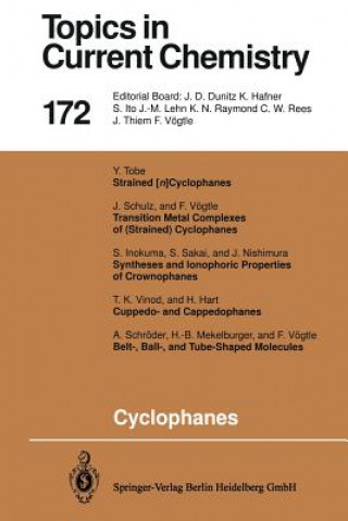 Könyv Cyclophanes Edwin Weber