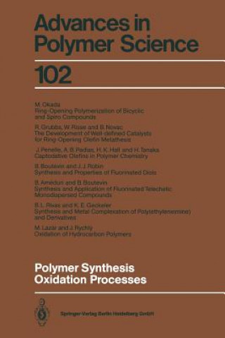 Kniha Polymer Synthesis Oxidation Processes B. Amedouri