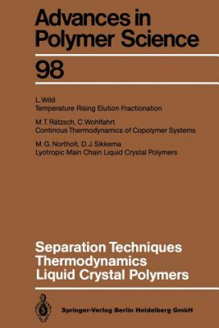 Kniha Separation Techniques Thermodynamics Liquid Crystal Polymers M.G. Northolt