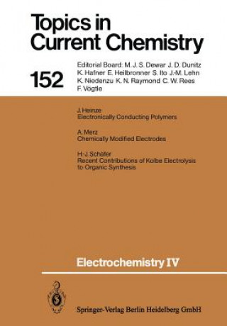 Kniha Electrochemistry IV Eberhard Steckhan