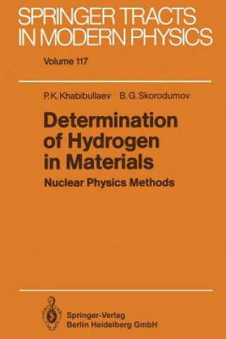 Buch Determination of Hydrogen in Materials Pulat K. Khabibullaev