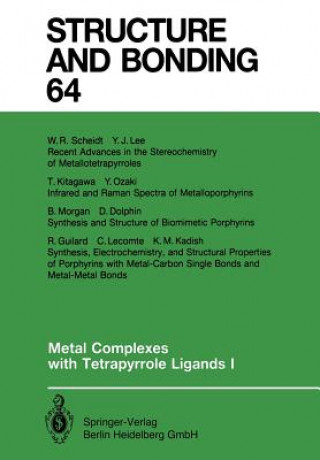 Könyv Metal Complexes with Tetrapyrrole Ligands I Johann W. Buchler