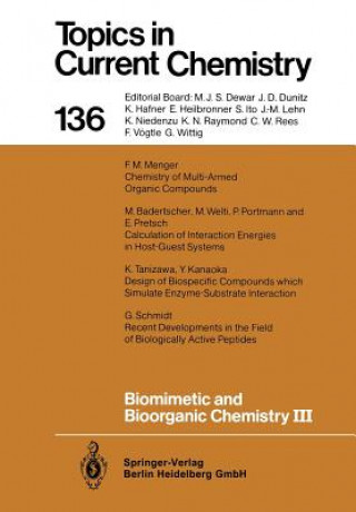 Carte Biomimetic and Bioorganic Chemistry III F. Vögtle