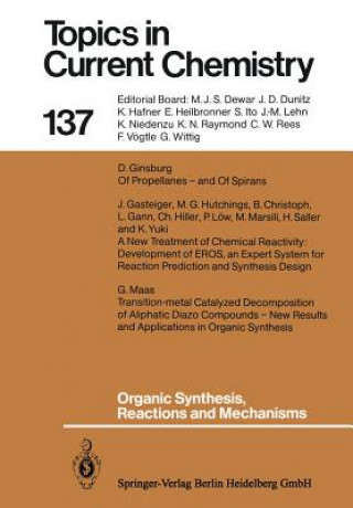 Könyv Organic Synthesis, Reactions and Mechanisms Bernd Christoph