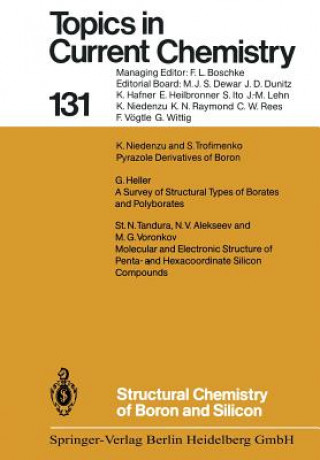 Kniha Structural Chemistry of Boron and Silicon N. Viktorovich Alekseev