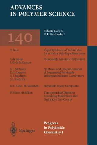 Könyv Progress in Polyimide Chemistry I H.R. Kricheldorf