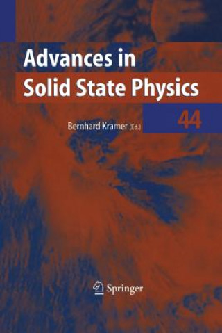 Książka Advances in Solid State Physics Bernhard Kramer