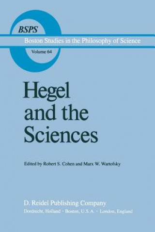 Książka Hegel and the Sciences Robert S. Cohen