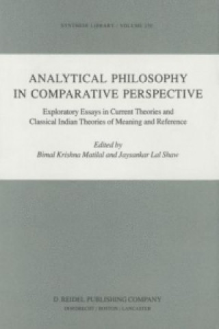 Kniha Analytical Philosophy in Comparative Perspective Bimal K. Matilal