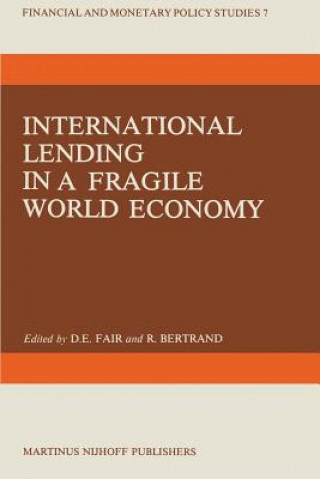 Knjiga International Lending in a Fragile World Economy D.E. Fair