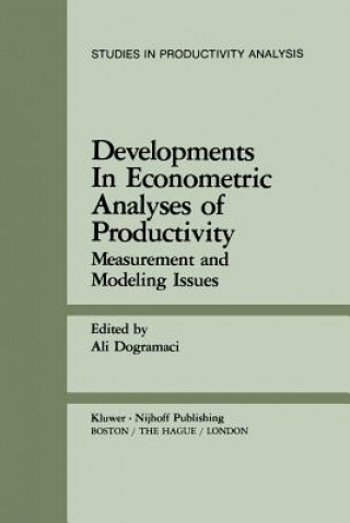 Kniha Developments in Econometric Analyses of Productivity Ali Dogramaci