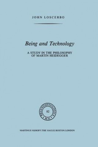 Book Being and Technology John Loscerbo