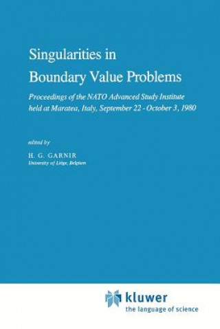 Книга Singularities in Boundary Value Problems H.G. Garnir