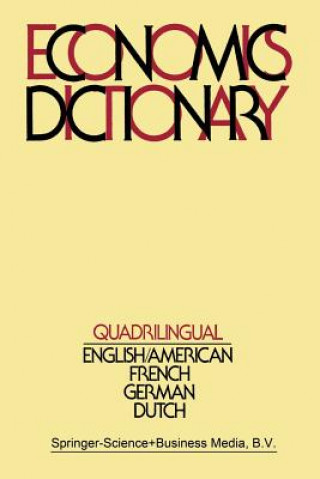 Carte Quadrilingual Economics Dictionary Simon K. Kuipers