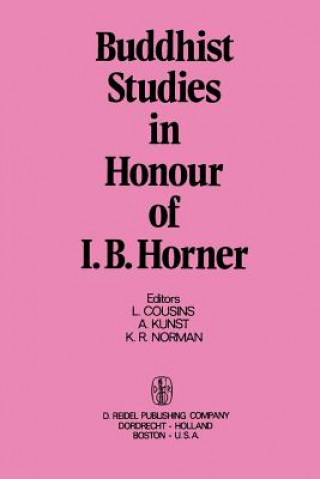 Carte Buddhist Studies in Honour of I.B. Horner L. Cousins