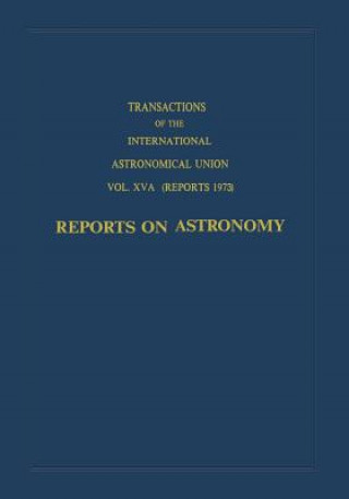 Kniha Transactions of the International Astronomical Union: Reports on Astronomy C. Jager