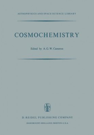 Libro Cosmochemistry A.G.W. Cameron