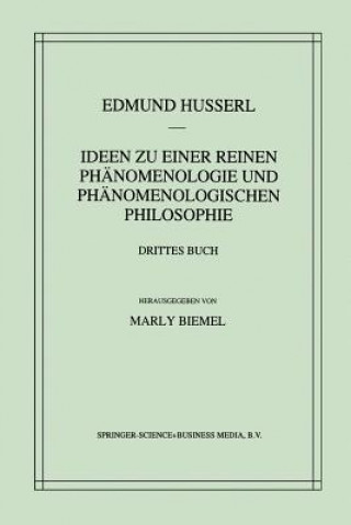 Könyv Ideen Zu Einer Reinen Phanomenologie Und Phanomenologischen Philosophie Edmund Husserl