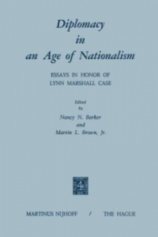 Kniha Diplomacy in an Age of Nationalism N.N. Barker