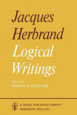 Könyv Logical Writings J. Herbrand