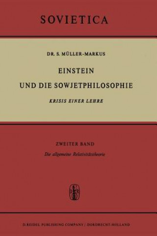 Könyv Einstein Und Die Sowjetphilosophie S. Müller-Markus