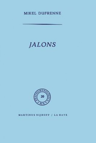 Könyv Jalons M. Dufrenne