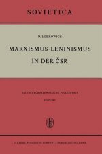 Carte Marxismus-Leninismus in Der &#268;sr Nikolaus Lobkowicz
