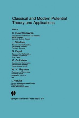 Kniha Classical and Modern Potential Theory and Applications K. GowriSankaran