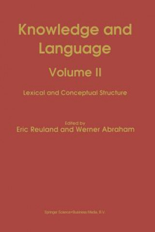 Könyv Knowledge and Language E. Reuland