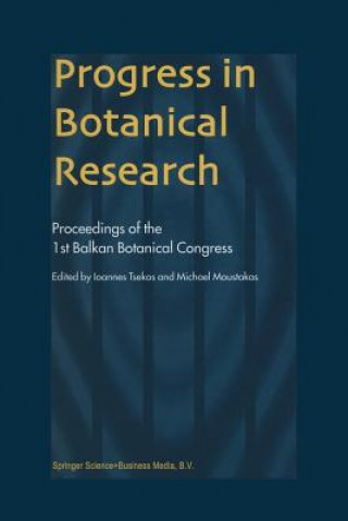 Livre Progress in Botanical Research Ioannes Tsekos