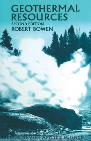 Kniha Geothermal Resources R. Bowen