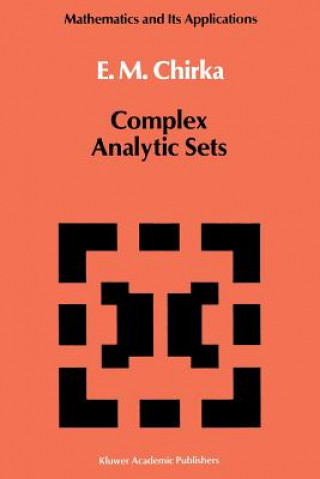 Buch Complex Analytic Sets E.M. Chirka