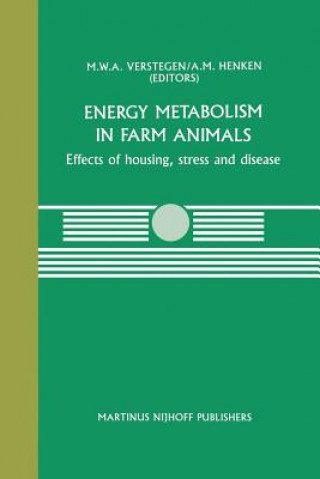 Könyv Energy Metabolism in Farm Animals M.W. Verstegen