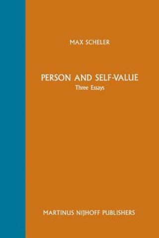 Book Person and Self-Value Max Scheler
