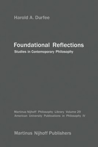 Knjiga Foundational Reflections H.A. Durfee