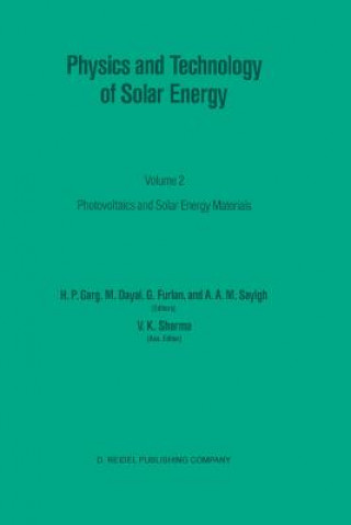 Kniha Physics and Technology of Solar Energy H.P. Garg